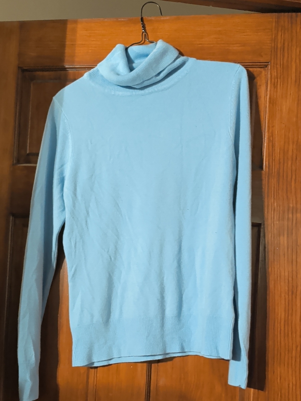 croft & barrow Light Blue Turtleneck Sweater